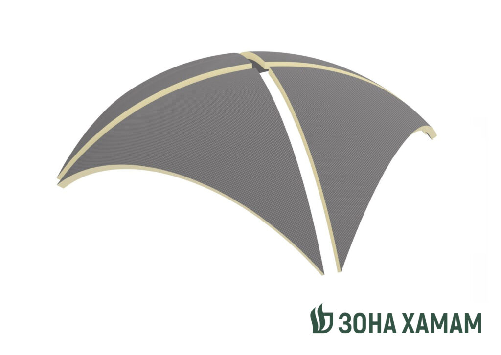 купол полусфера, купол хамам, хамам потолок, потолок в хамаме, купол для хамама