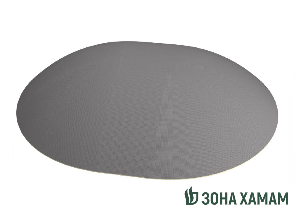купол полусфера, купол хамам, хамам потолок, потолок в хамаме, купол для хамама